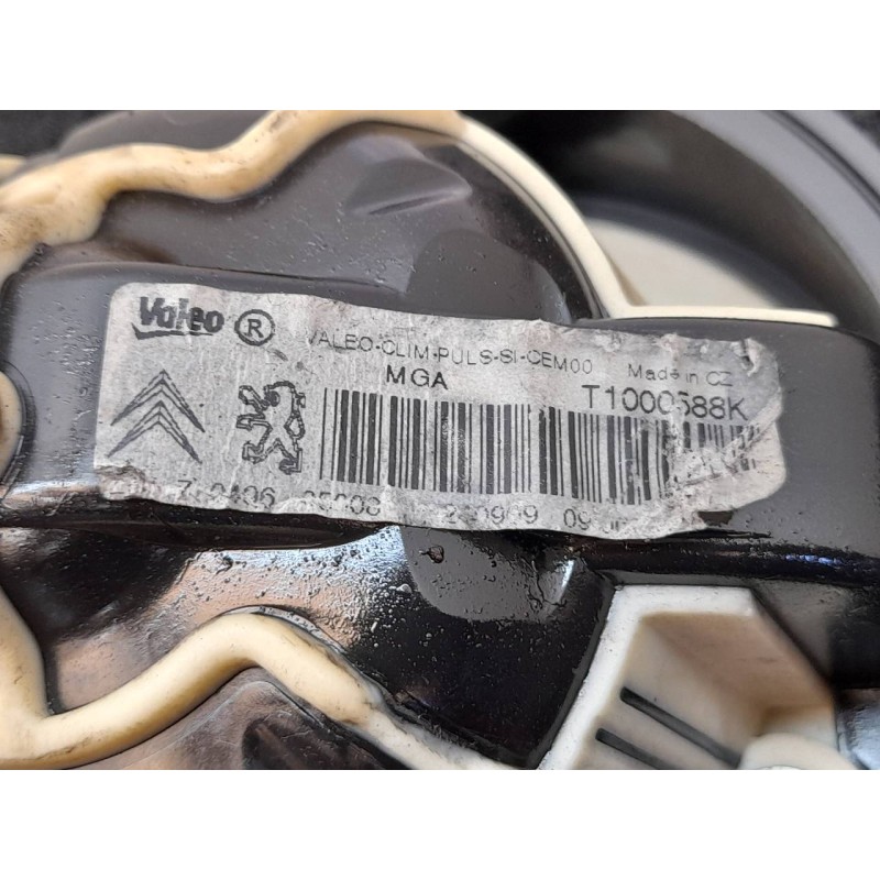 Recambio de motor calefaccion para citroën c3 picasso sx referencia OEM IAM T10005885  VALEO - Blanco 3