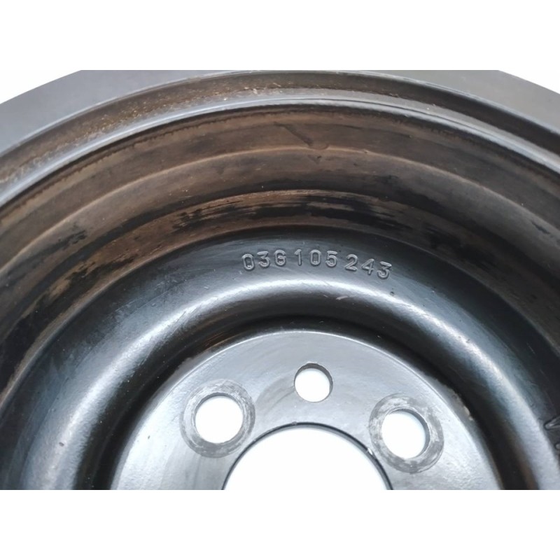 Recambio de polea cigueñal para seat leon (1p1) stylance / style referencia OEM IAM 03G105243 - Negro 2