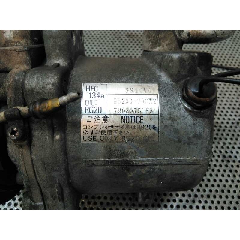 Recambio de compresor aire acondicionado para suzuki swift sf berlina (ea) 1.3 cat referencia OEM IAM 9520070CA2 52574 2