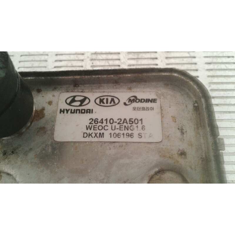 Recambio de enfriador aceite motor para hyundai i30 1.6 crdi cat referencia OEM IAM 264102A501 - Negro 3