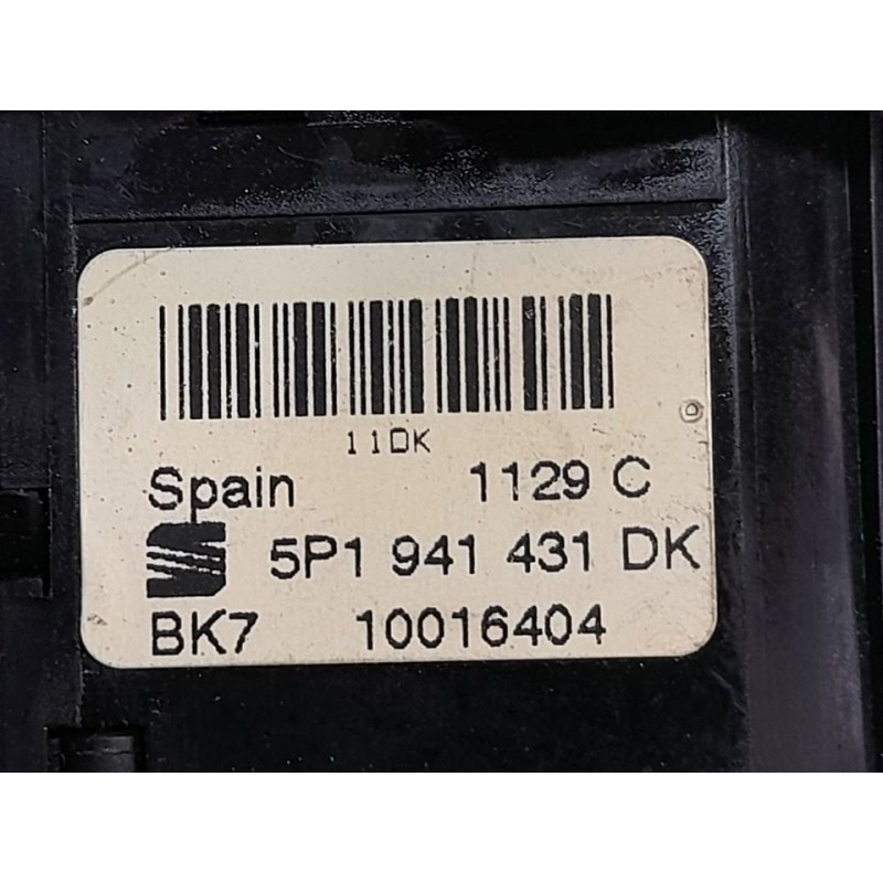Recambio de mando luces para seat altea (5p1) stylance / style referencia OEM IAM 5P1941431DK 2