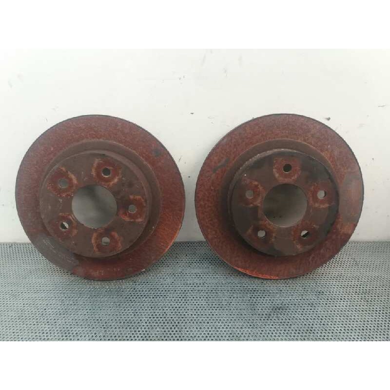Recambio de disco de freno trasero para nissan almera tino (v10m) 2.2 16v turbodiesel cat referencia OEM IAM - Blanco 2