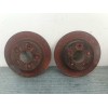 Recambio de disco de freno trasero para nissan almera tino (v10m) 2.2 16v turbodiesel cat referencia OEM IAM   