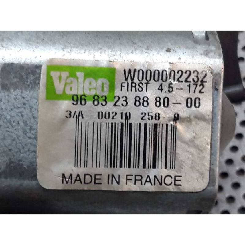 Recambio de motor limpia trasero para citroën c3 picasso sx referencia OEM IAM 9683238880 W000002232 VALEO - Blanco 4
