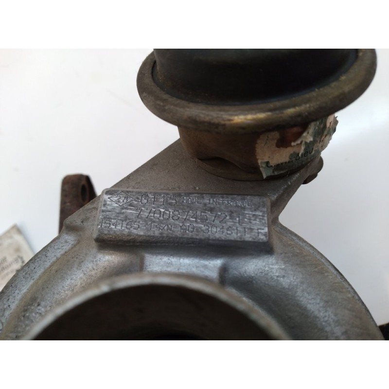 Recambio de turbocompresor para renault megane i fase 2 berlina (ba0) 1.9 dti diesel referencia OEM IAM 7700874572F GARRET 4