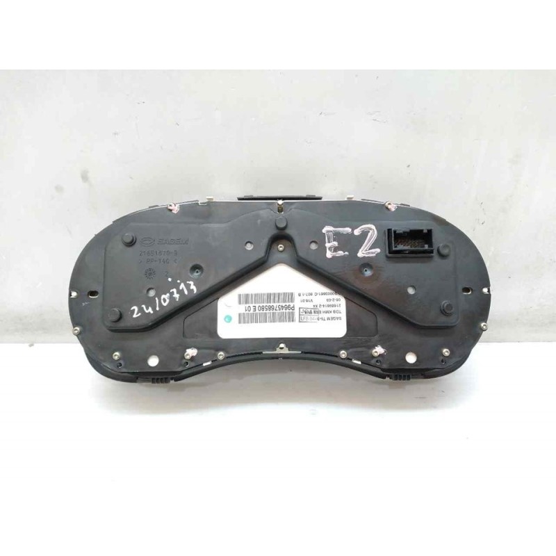Recambio de cuadro instrumentos para peugeot 307 (s1) xr referencia OEM IAM P9645768580E01  SAGEM 2