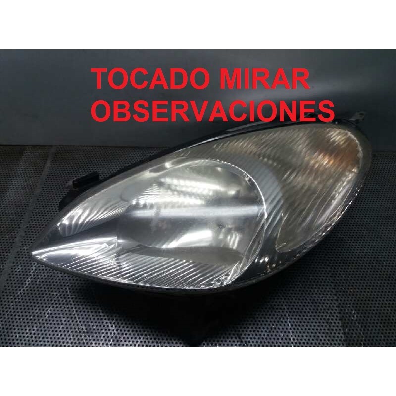 Recambio de faro izquierdo para citroën xsara picasso 2.0 hdi exclusive referencia OEM IAM 9631495180  VALEO
