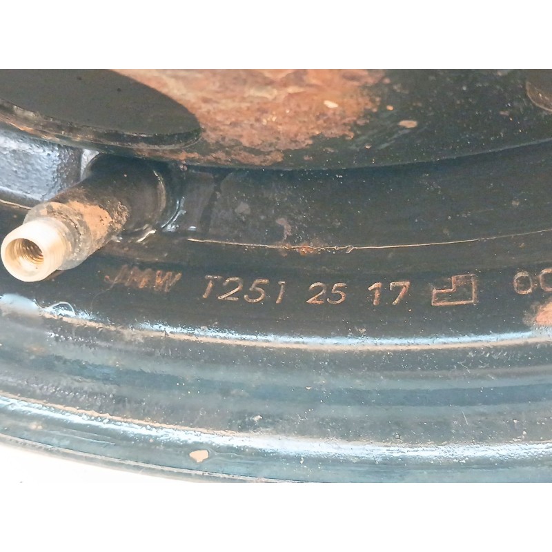 Recambio de llanta para fiat qubo (300) trekking referencia OEM IAM JMWT2512517 - Negro 2