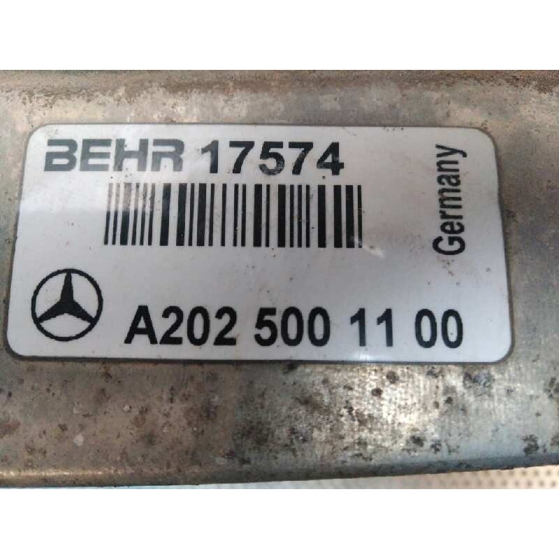 Recambio de intercooler para mercedes-benz clase c (w202) berlina 2.3 compresor cat referencia OEM IAM A2025001100 - Gris 3