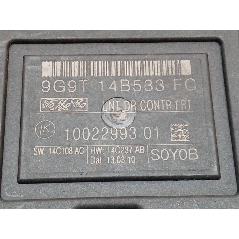 Recambio de centralita check control para ford mondeo ber. (ca2) trend referencia OEM IAM 9G9T14B533FC 3