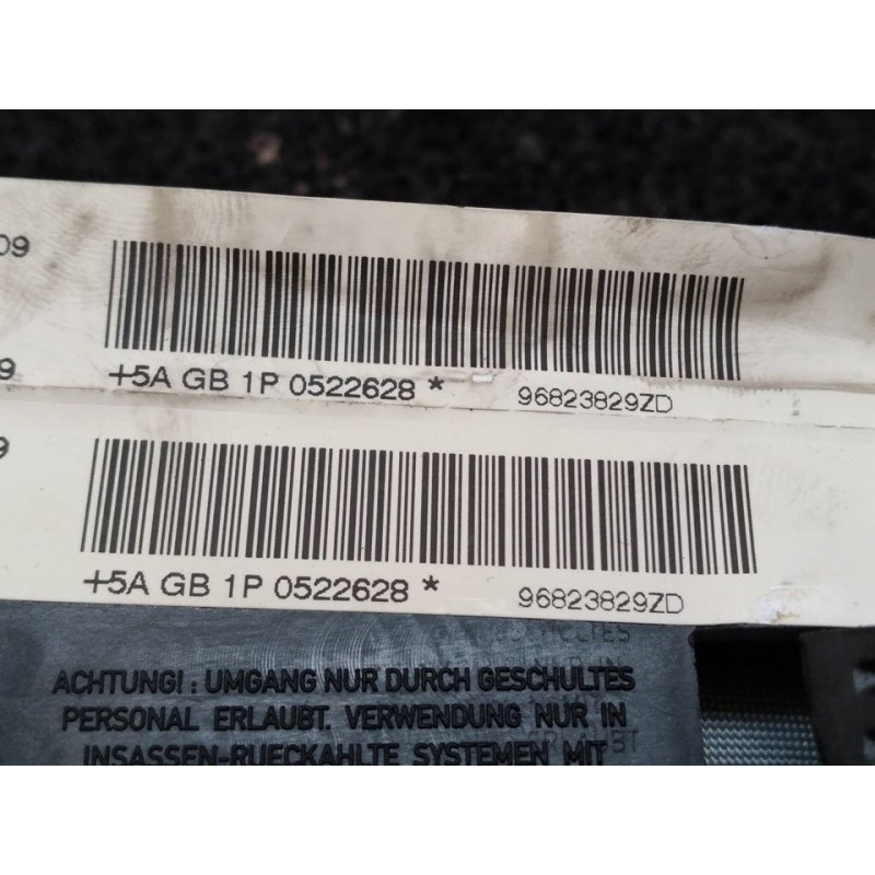 Recambio de airbag delantero izquierdo para citroën c4 berlina cool referencia OEM IAM 96823829ZD 3