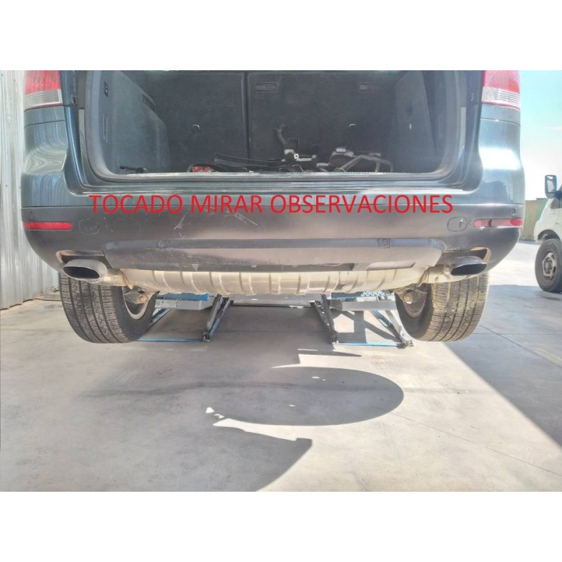 Recambio de paragolpes trasero para volkswagen touareg (7la) tdi v10 referencia OEM IAM   