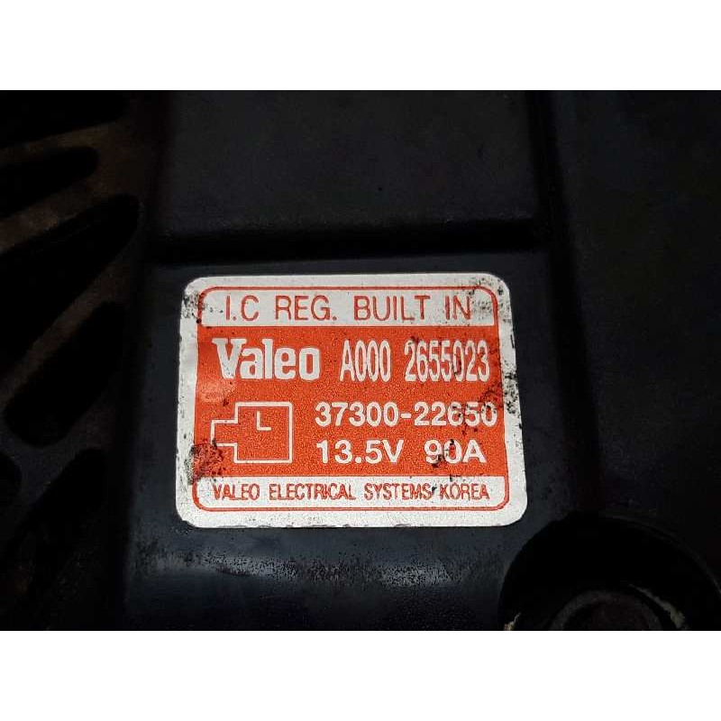 Recambio de alternador para hyundai accent (lc) gls referencia OEM IAM 3730022650 A0002655023 - Gris 4