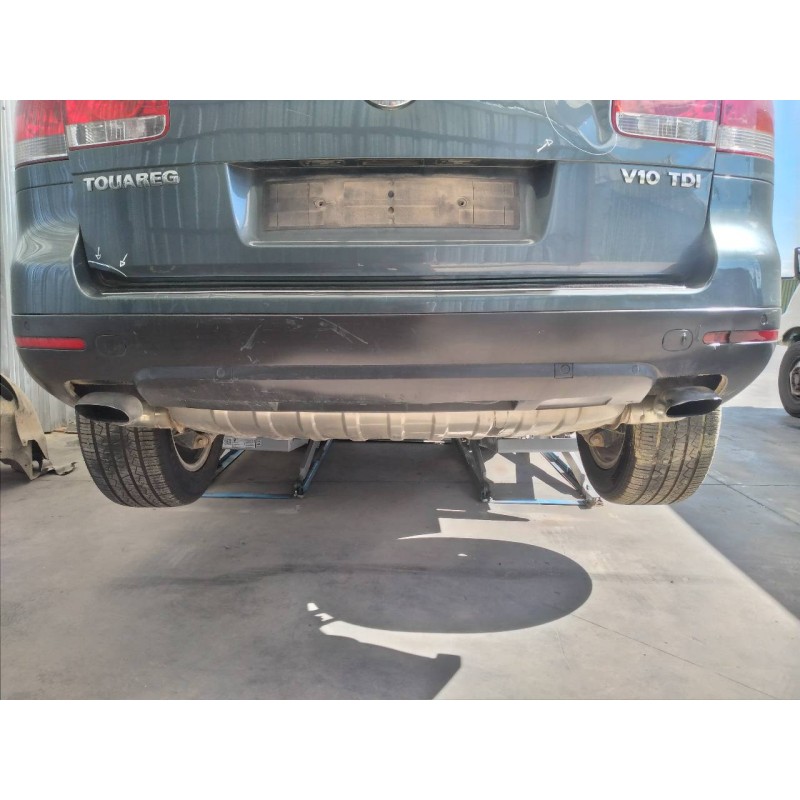 Recambio de paragolpes trasero para volkswagen touareg (7la) tdi v10 referencia OEM IAM - Gris 2