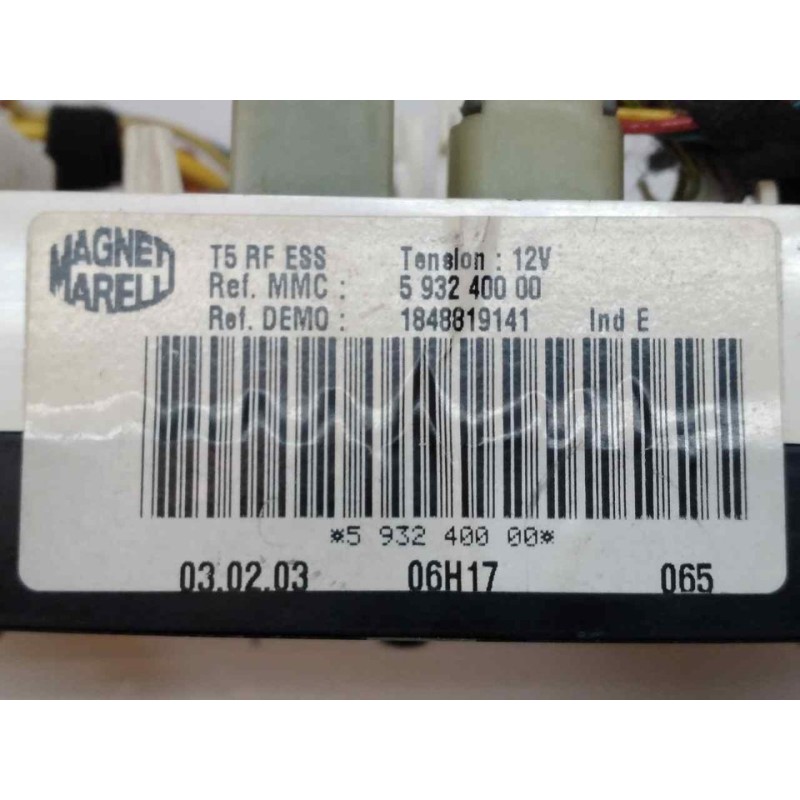 Recambio de mando calefaccion / aire acondicionado para peugeot 307 (s1) xr referencia OEM IAM 593240000 3