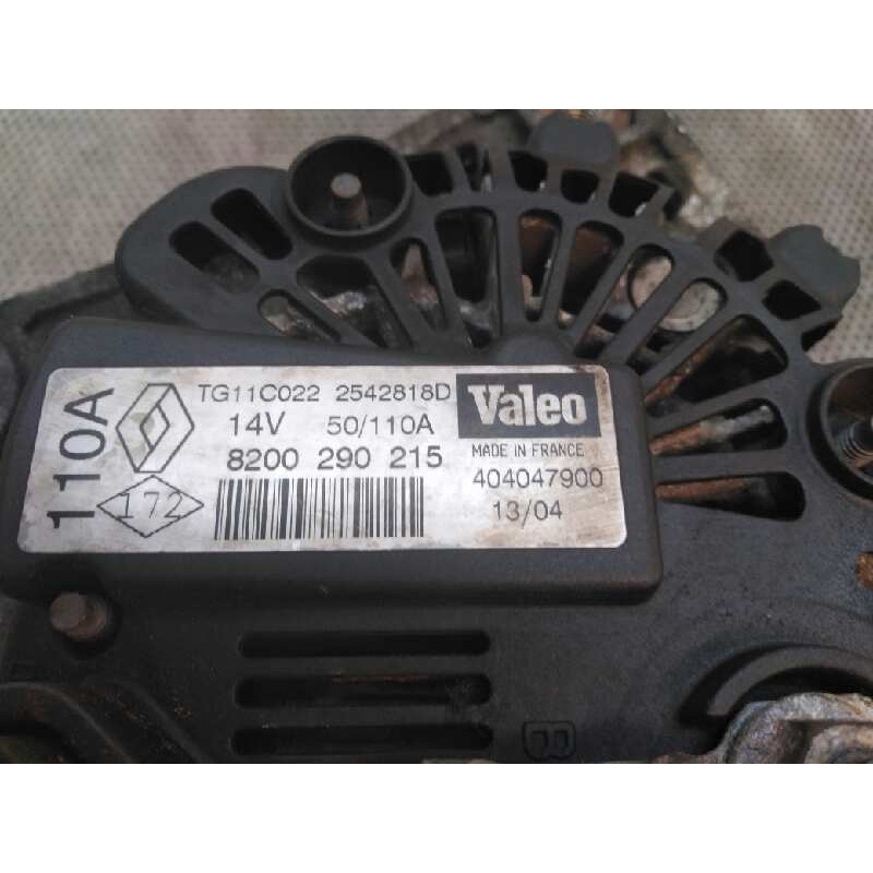 Recambio de alternador para renault scenic ii confort dynamique referencia OEM IAM 8200290215 - Gris 2