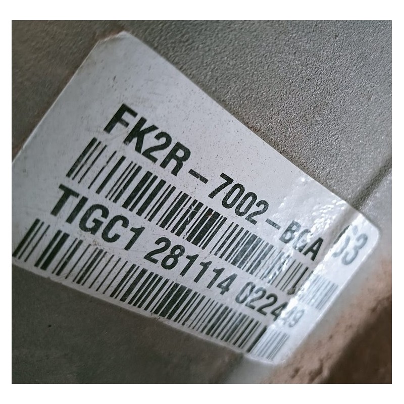 Recambio de caja cambios para ford transit custom kombi 300 l1 trend referencia OEM IAM FK2R7002BGA  