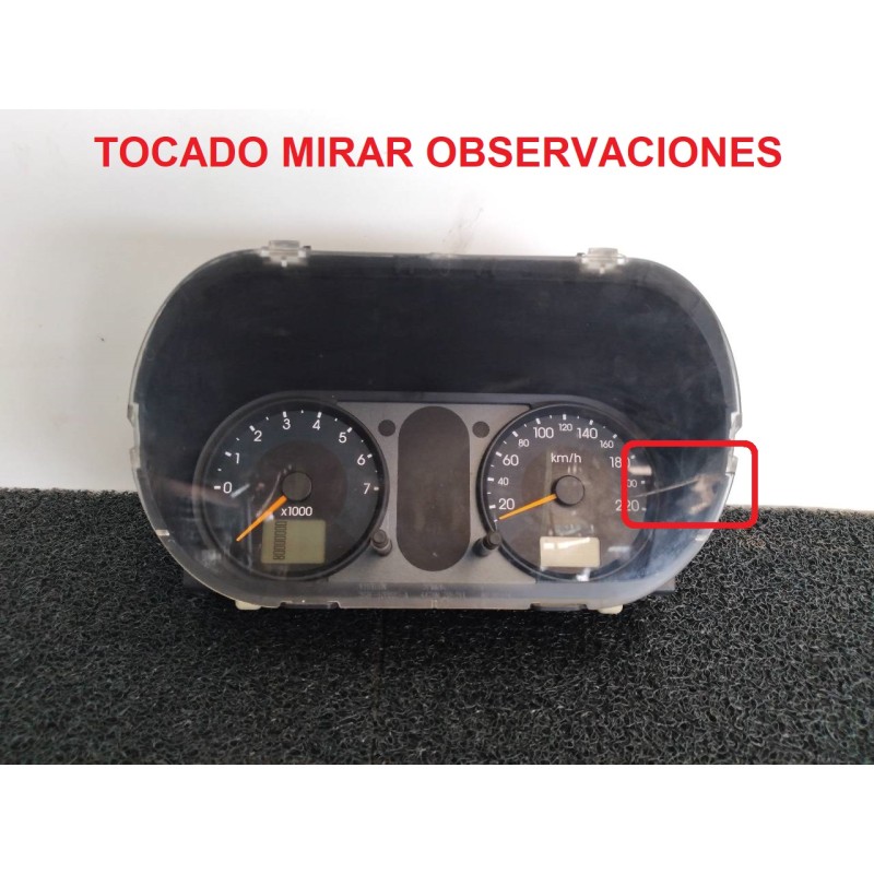 Recambio de cuadro instrumentos para ford fusion (cbk) ambiente referencia OEM IAM 10849JF  