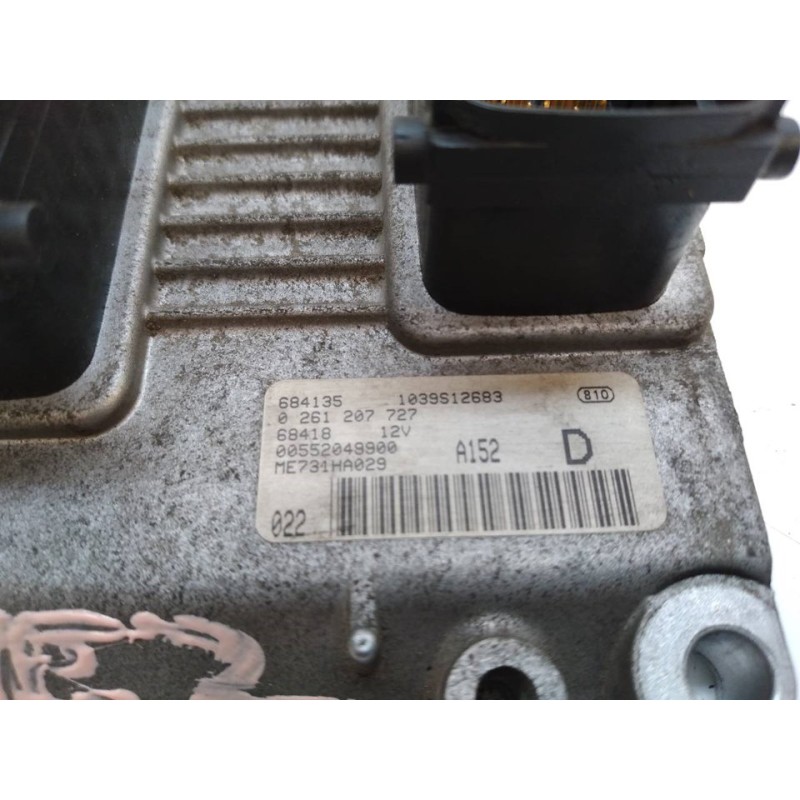 Recambio de centralita motor uce para alfa romeo 147 (190) 1.6 ts 105 impression referencia OEM IAM 0261207727 - Rojo 2