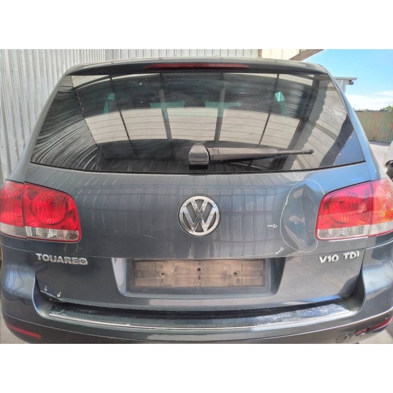 Recambio de porton trasero para volkswagen touareg (7la) tdi v10 referencia OEM IAM - Gris 2