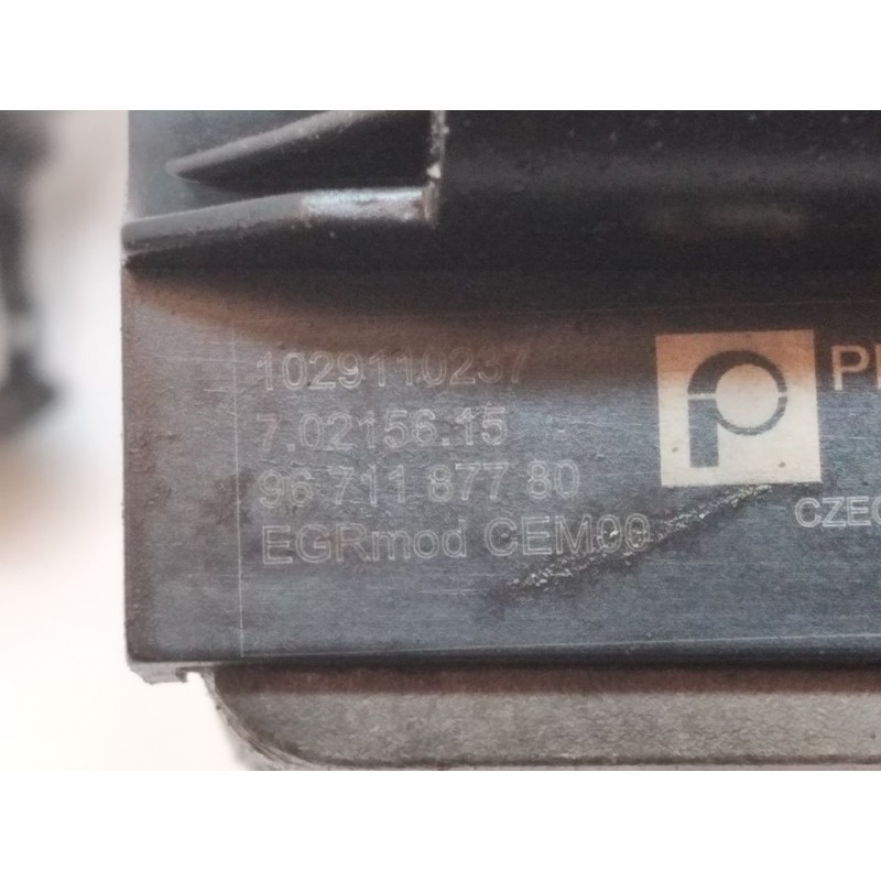 Recambio de valvula egr para peugeot 308 sw envy referencia OEM IAM 9671187780 - Gris 2