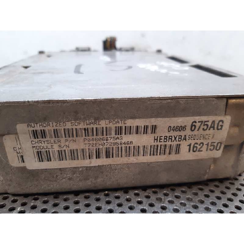 Recambio de centralita motor uce para chrysler 300 m (lr) 2.7 v6 referencia OEM IAM P04606675AG 04606675AG 3