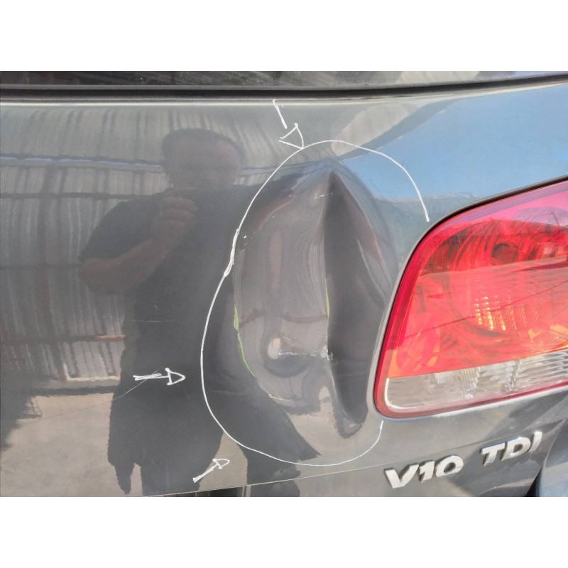 Recambio de porton trasero para volkswagen touareg (7la) tdi v10 referencia OEM IAM - Gris 4