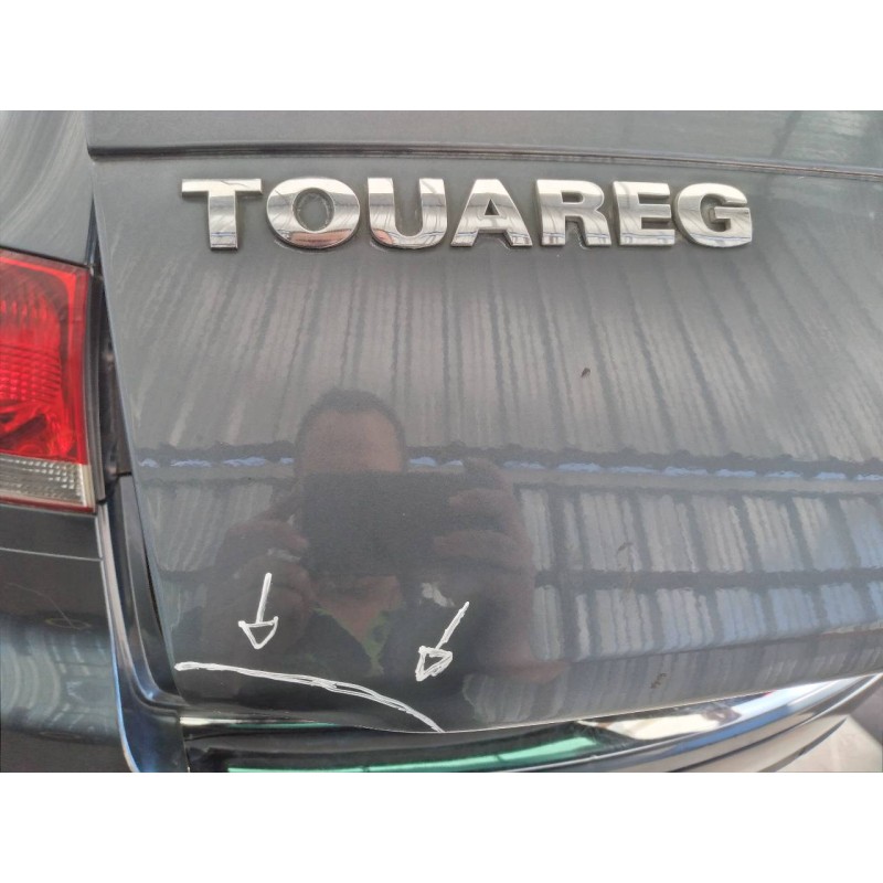 Recambio de porton trasero para volkswagen touareg (7la) tdi v10 referencia OEM IAM - Gris 5