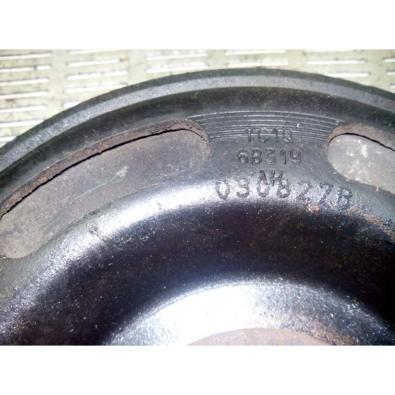Recambio de polea cigueñal para ford transit mod.2000 caja abierta 2.4 tde cat referencia OEM IAM YC1Q6B319AH - Blanco 2