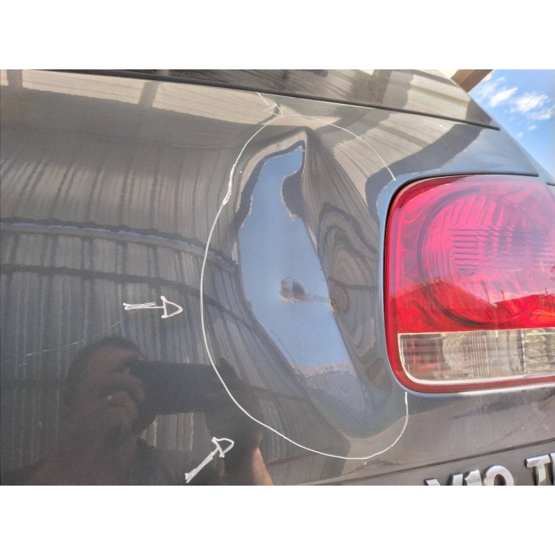 Recambio de porton trasero para volkswagen touareg (7la) tdi v10 referencia OEM IAM - Gris 6