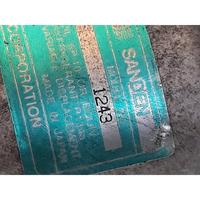 Recambio de compresor aire acondicionado para peugeot 807 sv referencia OEM IAM 1243  SANDEM 3