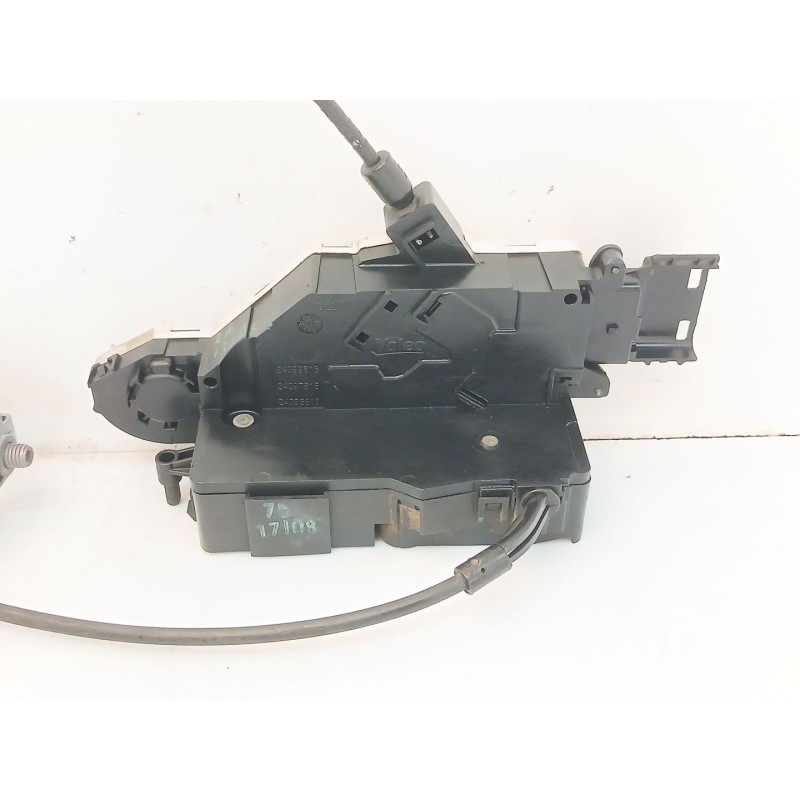 Recambio de cerradura puerta delantera derecha para peugeot 207/207+ (wa_, wc_) 1.4 16v referencia OEM IAM 24094158 - Negro 2