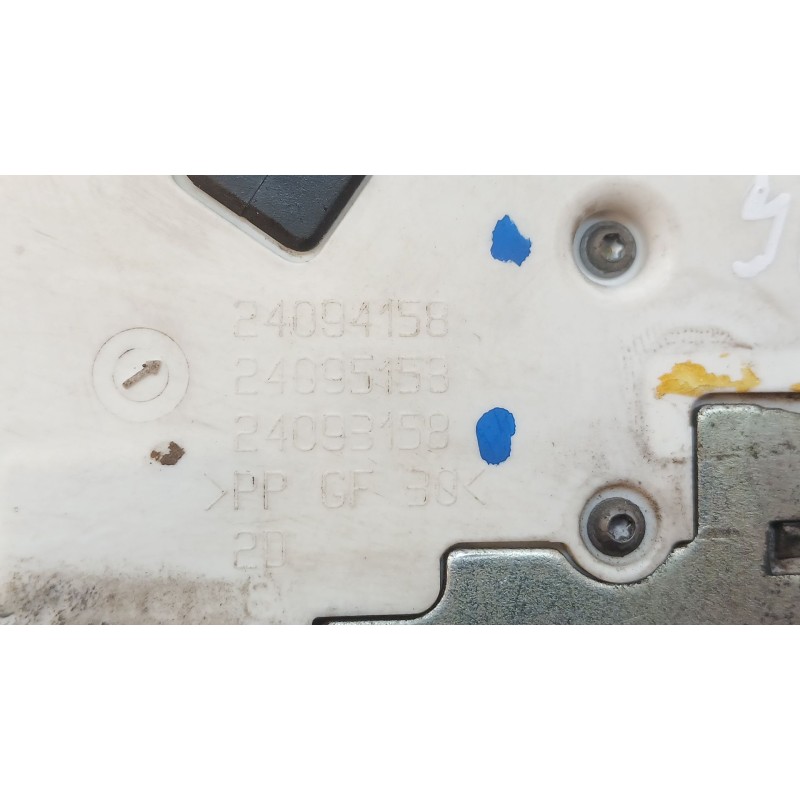 Recambio de cerradura puerta delantera derecha para peugeot 207/207+ (wa_, wc_) 1.4 16v referencia OEM IAM 24094158 - Negro 3