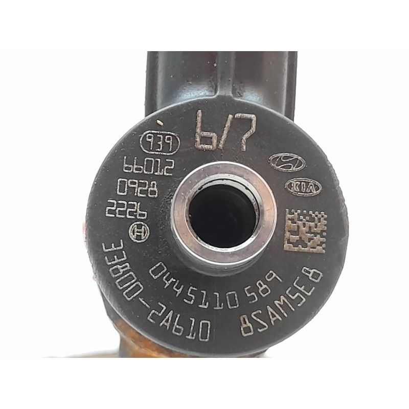 Recambio de inyector para kia sportage drive 2wd referencia OEM IAM 0445110589 338002A610 - Blanco 2