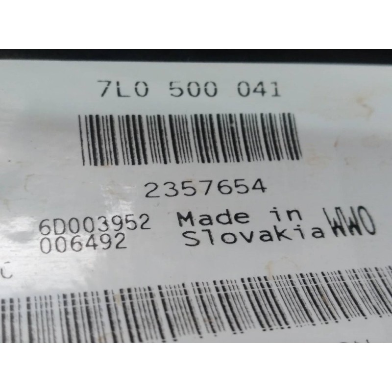 Recambio de puente trasero para volkswagen touareg (7la) tdi v10 referencia OEM IAM 7L0500041 - Gris 2