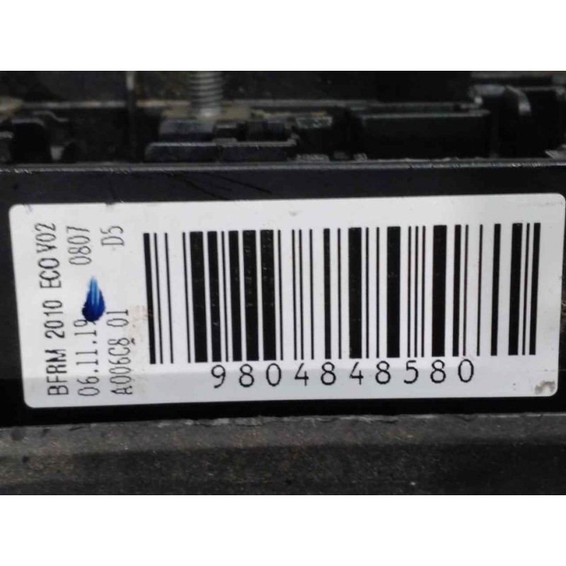 Recambio de caja reles / fusibles para peugeot 308 style referencia OEM IAM 9804848580 2