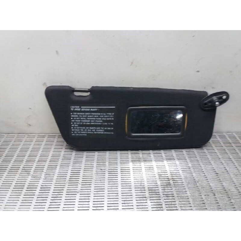 Recambio de parasol derecho para hyundai coupe (rd) 1.6 16v cat referencia OEM IAM - Rojo 2
