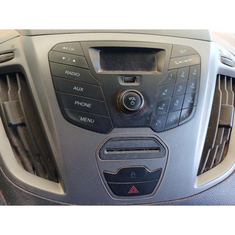 Recambio de sistema audio / radio cd para ford transit custom v362 furgoneta (fy, fz) 2.0 ecoblue referencia OEM IAM - Blanco
