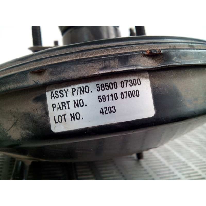 Recambio de servofreno para kia picanto 1.1 cat referencia OEM IAM 5850007300 142246 2