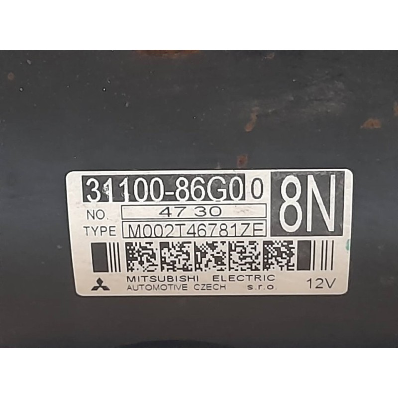 Recambio de motor arranque para suzuki ignis rm (mh) básico referencia OEM IAM 3110086G00 M002T46781ZE - Gris 3
