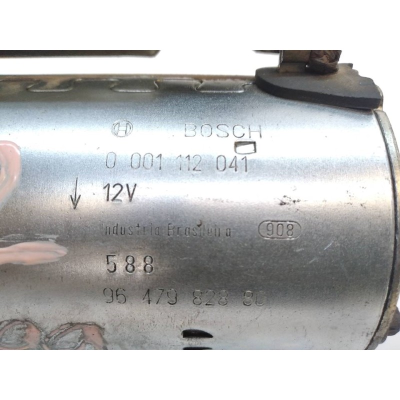 Recambio de motor arranque para peugeot 207 xs referencia OEM IAM 0001112041 9647982880 BOSCH 4
