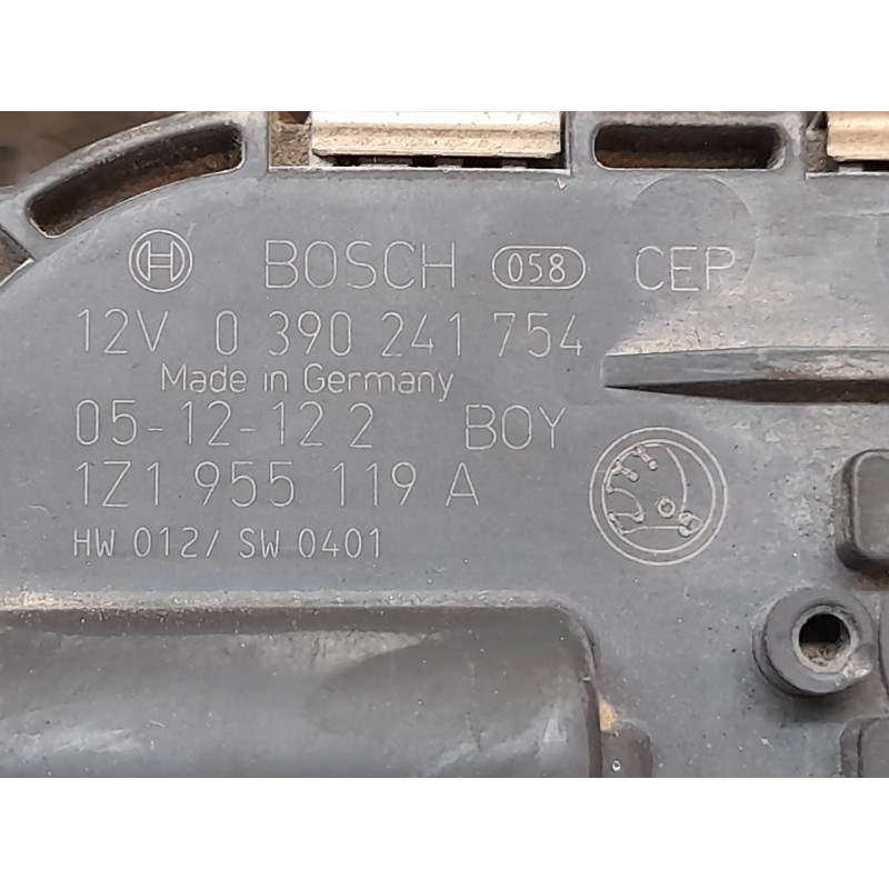 Recambio de motor limpia delantero para skoda octavia berlina (1z3) active referencia OEM IAM 0390241754 1Z1955119A 4
