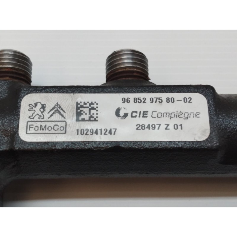 Recambio de rampa inyectora para peugeot 308 sw envy referencia OEM IAM 9685297580 - Gris 2