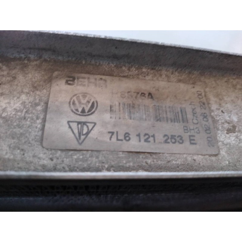 Recambio de radiador agua para volkswagen touareg (7la) tdi v10 referencia OEM IAM 7L6121253E - Gris 3