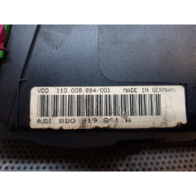 Recambio de cuadro instrumentos para audi a4 berlina (b5) 1.9 tdi referencia OEM IAM 110008884001 8D0919861A - Negro 5