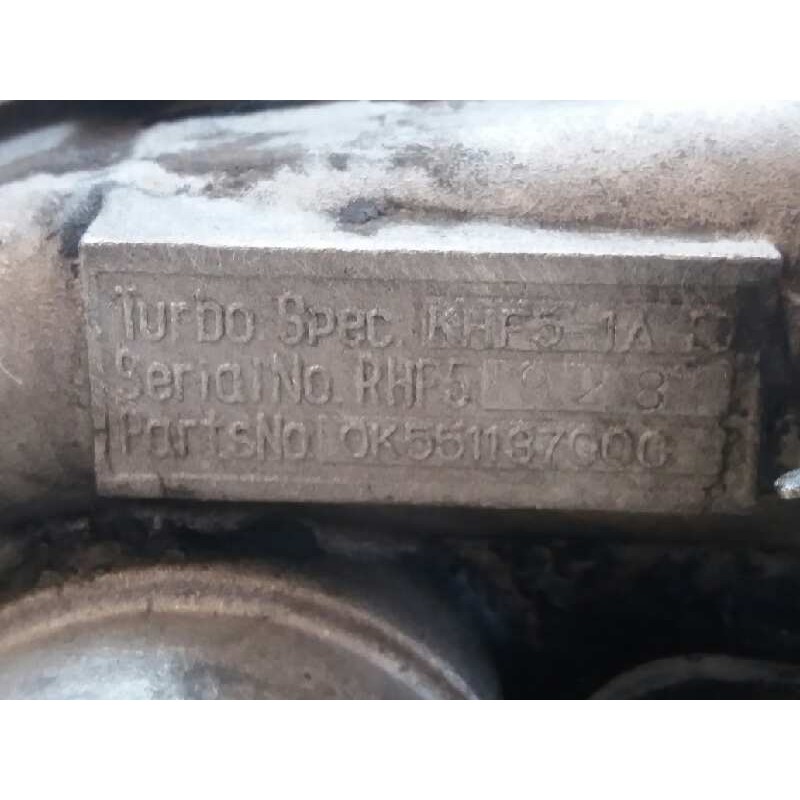 Recambio de turbocompresor para kia carnival td ls referencia OEM IAM 0K55113700C - Gris 2