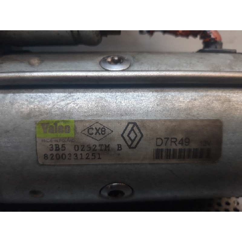 Recambio de motor arranque para nissan primera berlina (p12) tekna referencia OEM IAM 8200331251 D7R49 VALEO - Gris 2