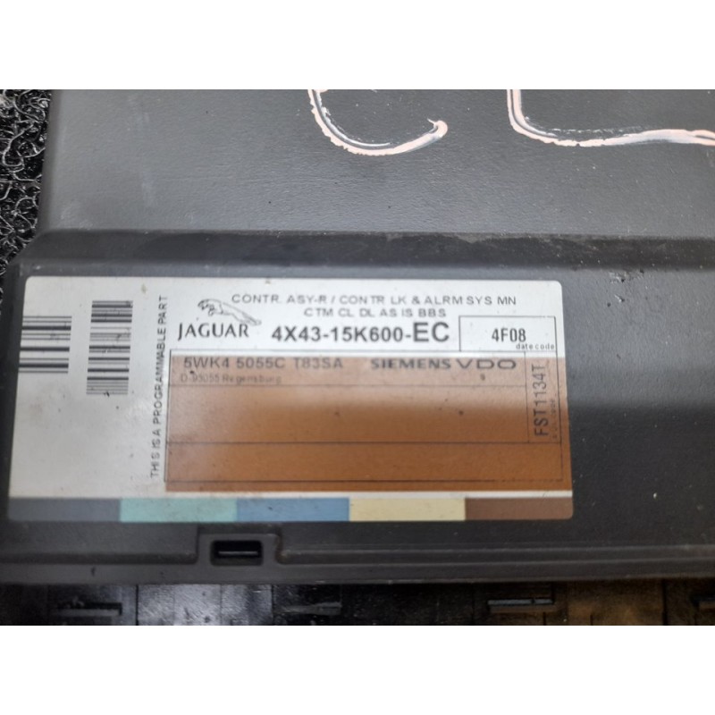 Recambio de centralita check control para jaguar x-type wagon 2.0 d executive referencia OEM IAM 4X4315K600EC 5WK45055C SIEMENS - Azul 2