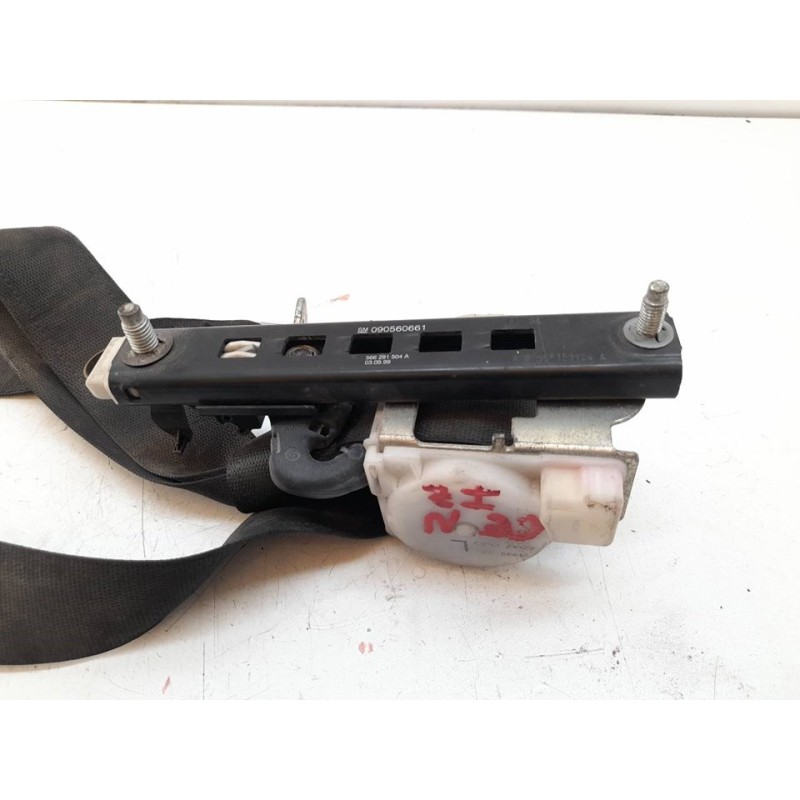 Recambio de cinturon seguridad trasero izquierdo para opel zafira a 2.0 16v di cat (x 20 dtl / ld3) referencia OEM IAM - Verde 5
