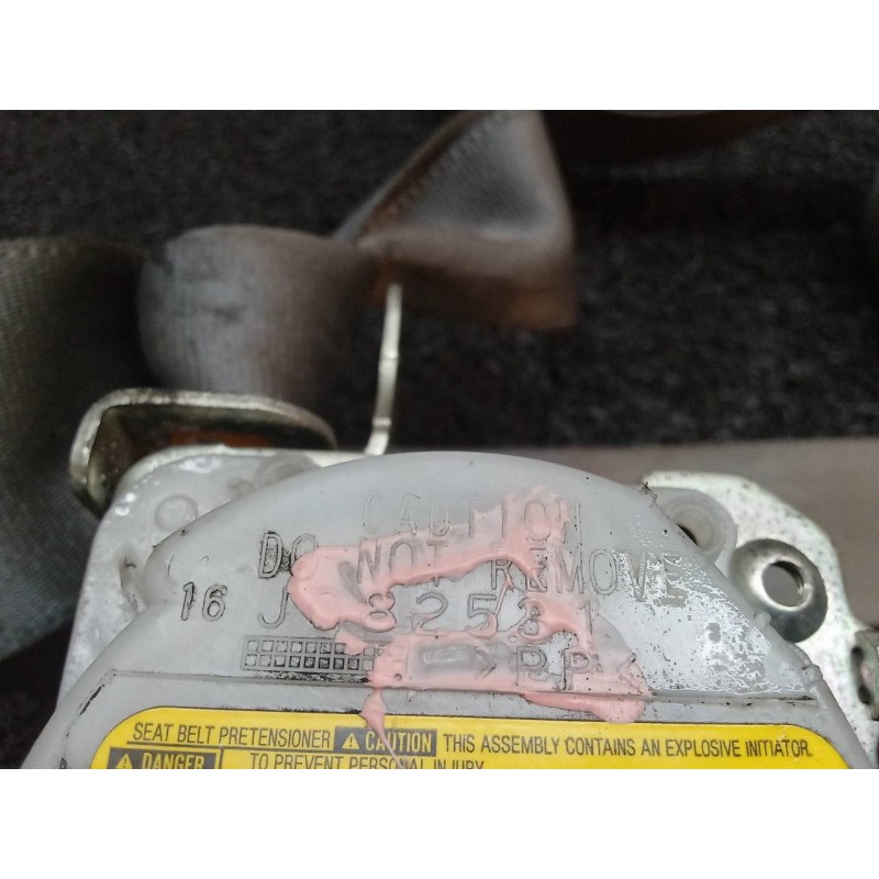 Recambio de cinturon seguridad delantero izquierdo para toyota prius (nhw30) advance referencia OEM IAM J090301 - Blanco 2